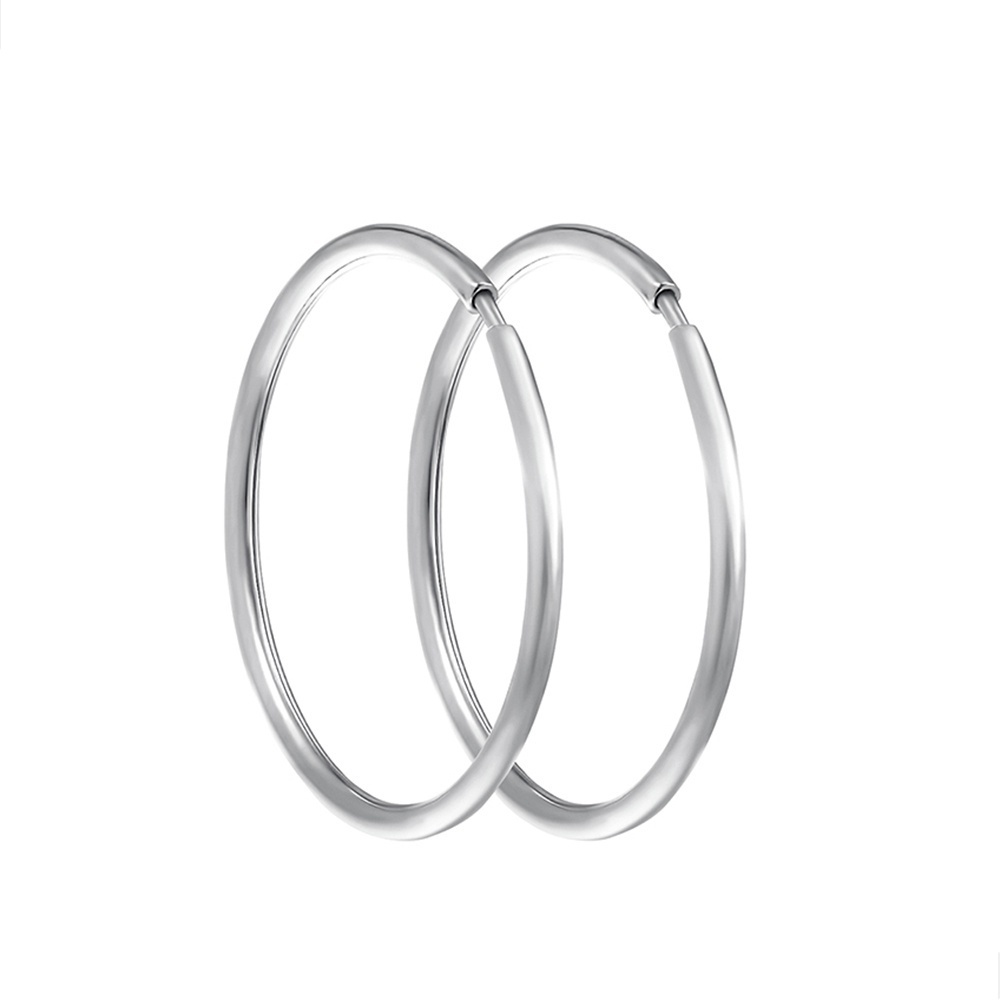 Конго Lucente Silver EAR-LU-925-179276 вес 1.93 г серебро, без вставок