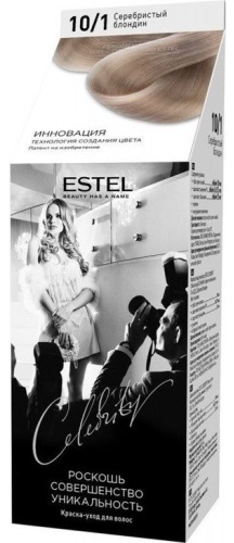 ESTEL PROFESSIONAL Celebrity 10/1 серебристый блондин крем-краска 140 мл