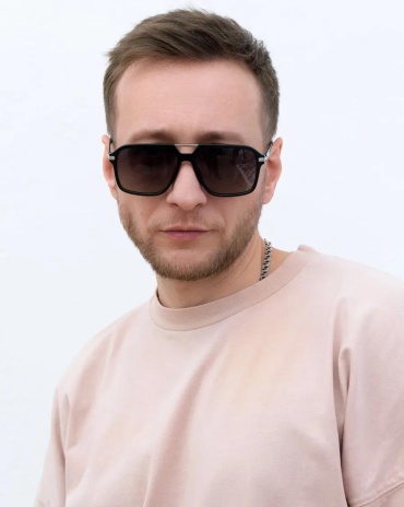 MARC JOHN солнцезащитные очки авиаторы градиент