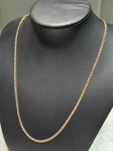 Ab SLM Gold длина 55 см, вес 4.08 г золото, плетение нонна