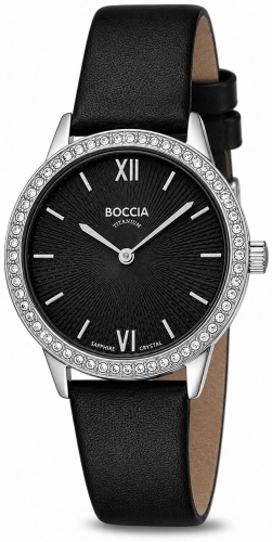 Кварцевые Boccia Titanium 3382-01 титан