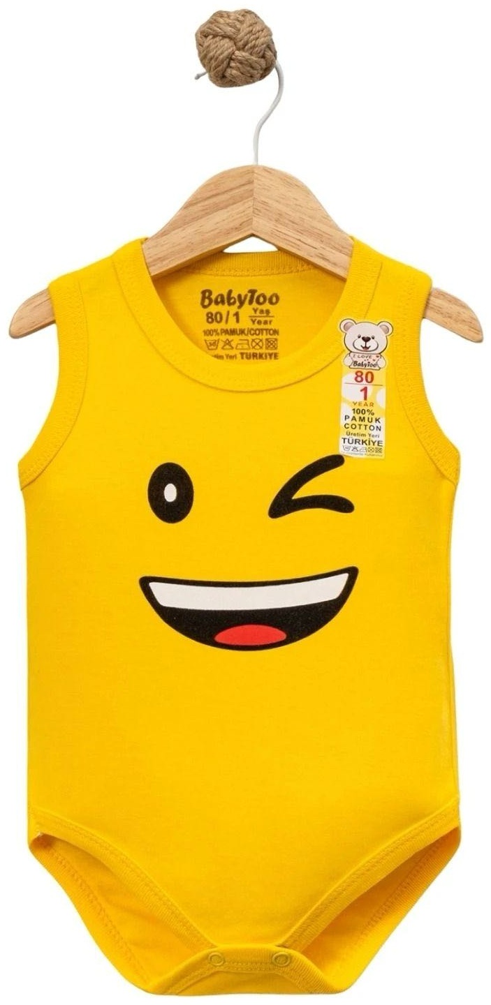 Боди BabyToo черный, желтый