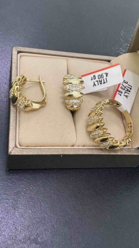Goldmas 443221 вес 8.63 г золото, фианит