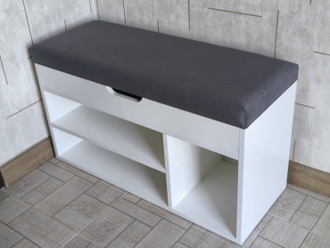 Тумба для обуви DEMEU HOME 303 80x31x50 см, ЛДСП