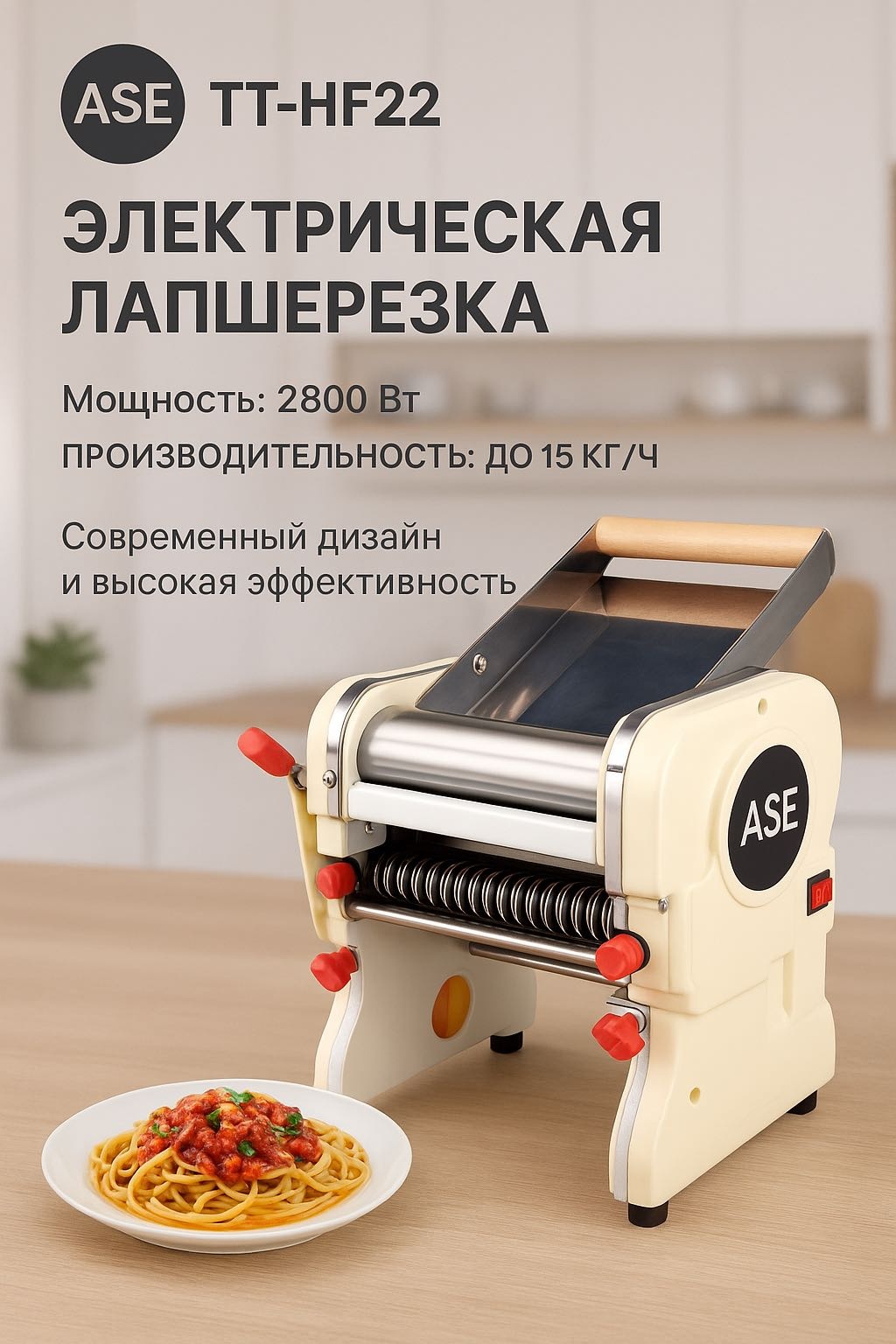 Лапшерезка Ase ASE-TTHF22 электрическая