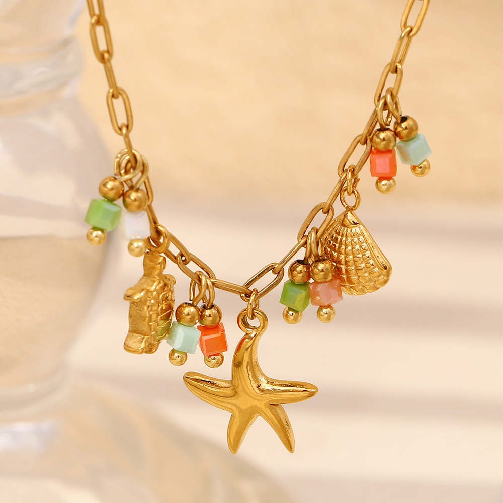 Mimi Jewelry длина 40 см титан, без вставок