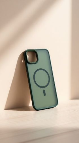 Чехол для Apple iPhone 15 Plus темно-зеленый