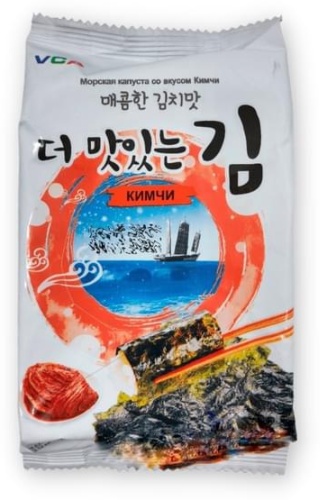 VCA морская капуста со вкусом кимчи 5 г