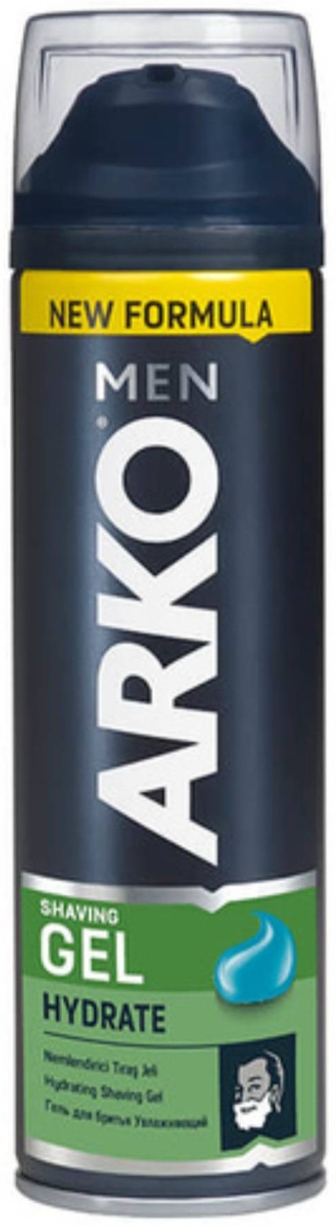 Arko Hydrate увлажняющий гель для бритья 200 мл