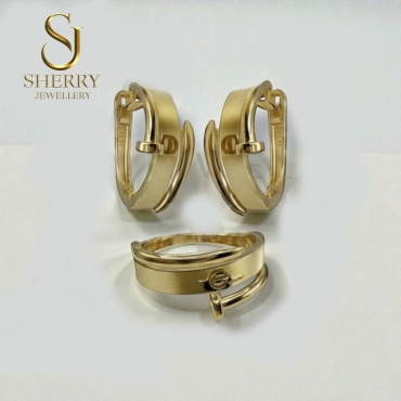 SHERRY 52011 вес 4.8 г золото, без вставок