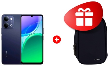 Vivo Y11d 4 ГБ/256 ГБ черный + подарок