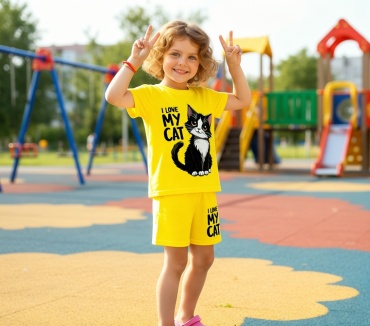 Комплект CHASTE kids желтый