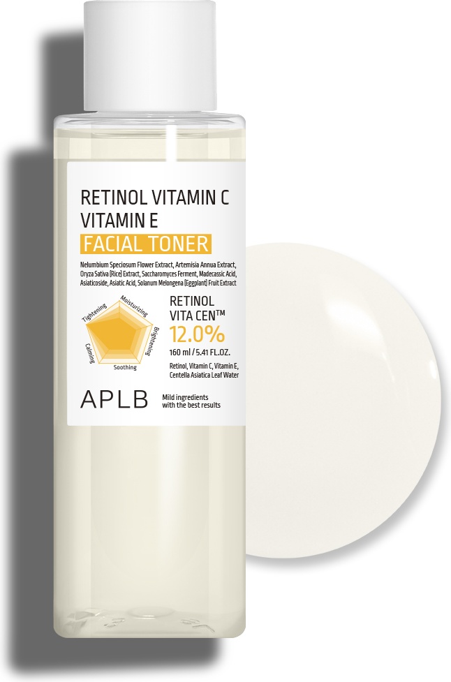 APLB тонер Retinol Vitamin C Vitamin E Facial Toner 160 мл