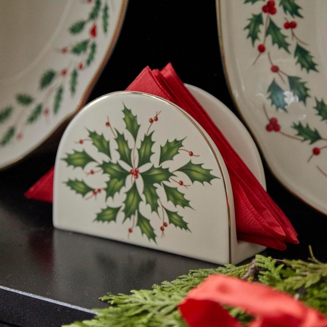 Lenox салфетница Holiday 870004, фарфор