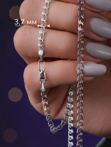 SILVIQUE 805982837 длина 45 см, вес 4.2 г серебро, плетение лав