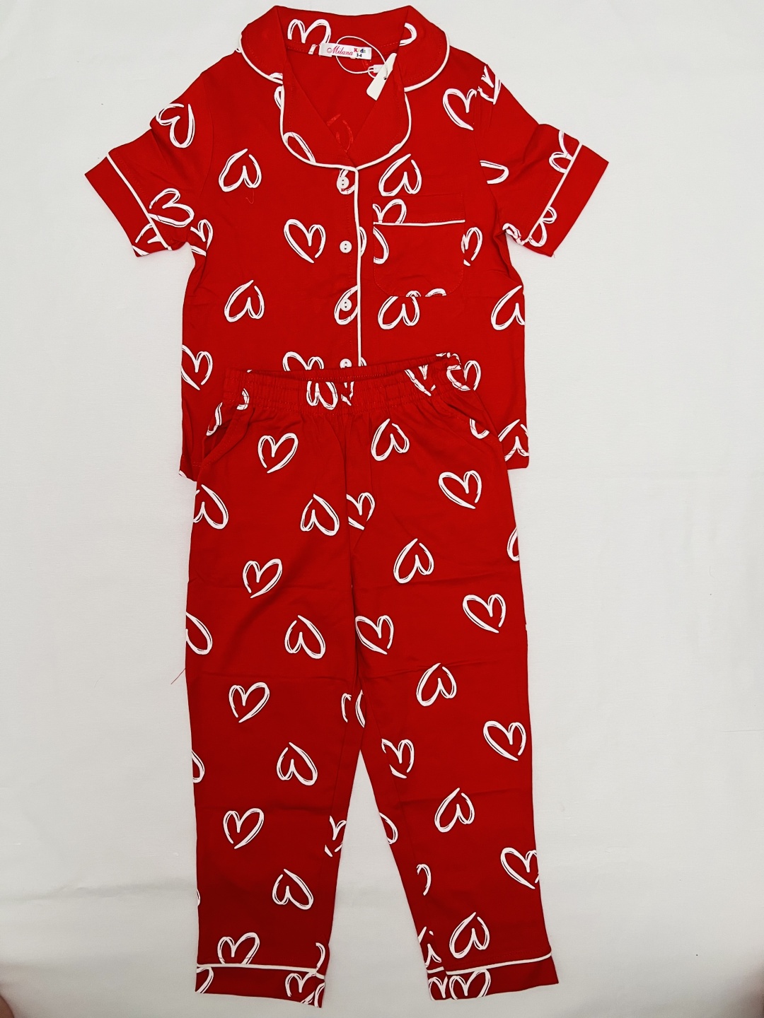 Пижама MILANA Kids красный
