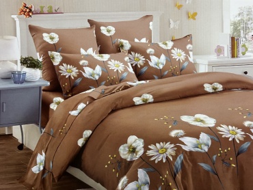 Комплект 1001 ночь Elegant 2-спальный хлопок, сатин, 2 наволочки: 70x70 см