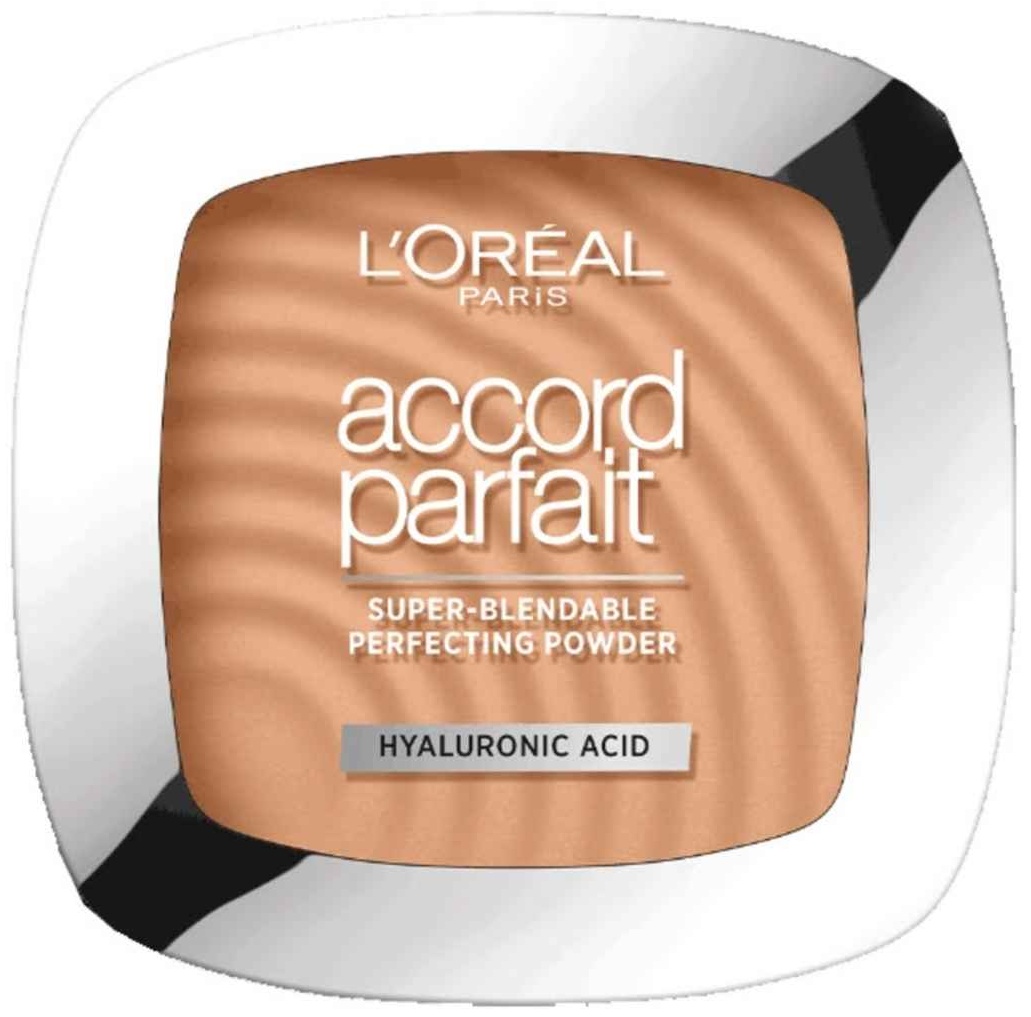 Пудра Loreal Paris Cipria Uniformante Accord Parfait сухая 3R бежевый