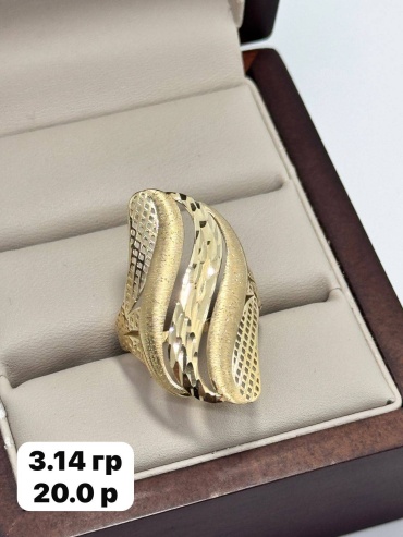 DARI GOLD 6666 размер 20 вес 3.14 г золото, без вставок
