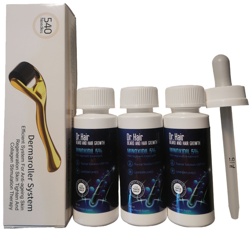 Dr.Hair Minoxidil 5% сыворотка 3 шт по 60 мл