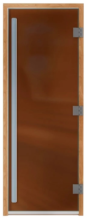 Дверь стеклянная DoorWood Престиж 1900x700 мм, правая
