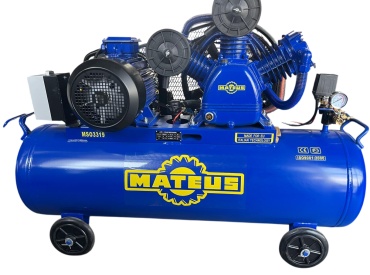 Компрессор масляный Mateus Компрессор Mateus MS03319 (YW-0.9/12.5BAR), 12.5 бар
