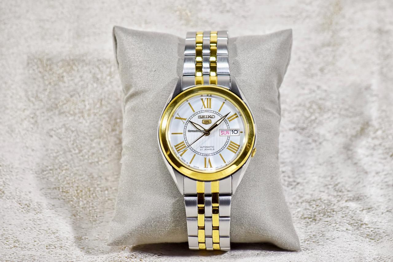 Механические Seiko 5 Classic SNKL36J1 нержавеющая сталь