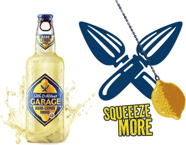 Seth & Riley’s Garage Hard Lemon Drink пивной напиток 4.6% 0.4 л