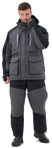 Костюм Triton SOLID PRO -45, Z00029 Серо-Черный 52, 54