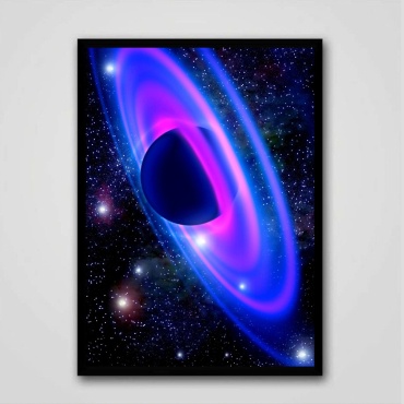 Quantum картина Космос внутри 21x30 см