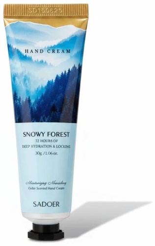 SADOER Cedar Fragrance Hand Cream (Cedar Love) - Крем для рук с ароматом кедра крем для рук 30 г