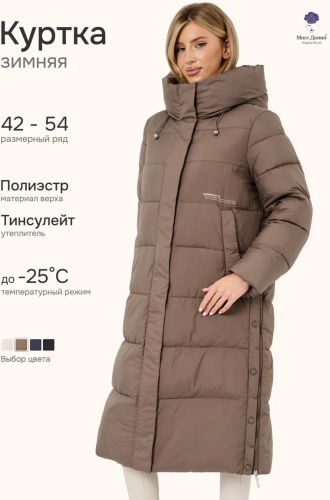 Пальто Мисс Данин коричневый
