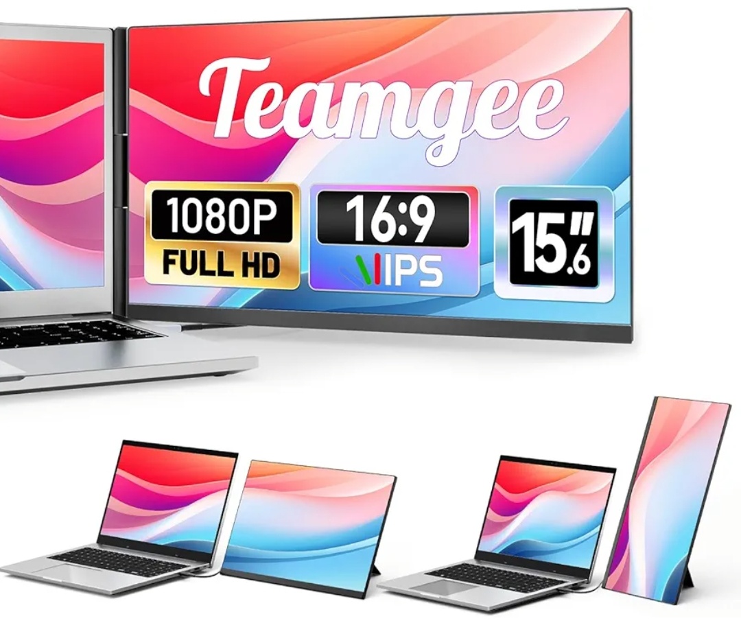 Монитор 15.6" Teamgee P5 черный