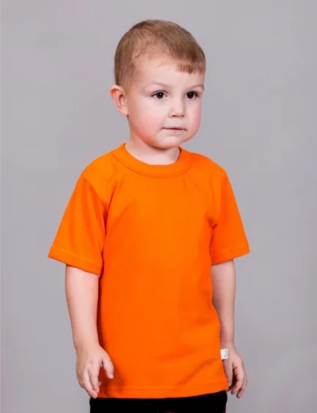 Футболка Mister Tee Однотонная оранжевый