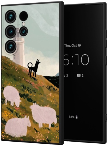 Чехол Mcover для Samsung Galaxy S24 Ultra рисунок