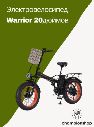 Warrior AB 20 дюйм 2025 one size черный