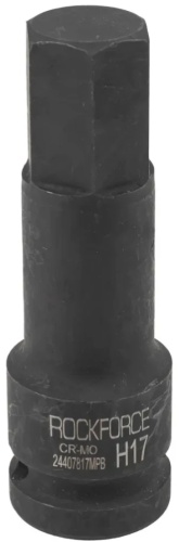 ROCKFORCE торцевая головка ударная глубокая 1/2 RF-24407817MPB 1 шт