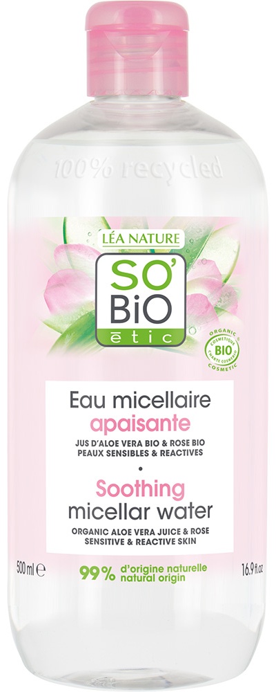 SO’BiO etic Soothing мицеллярная вода 500 мл