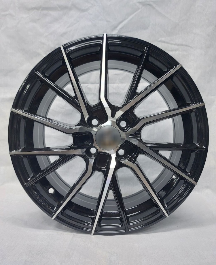 Vossen aa001 7x16/4x100 D67.1 ET35 4 диска черный, серебристый