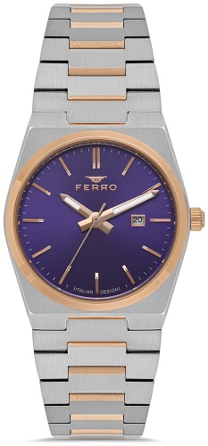 Кварцевые Ferro FL21495AWT-E13 нержавеющая сталь