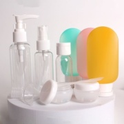 Емкость для косметических средств наливным путем пластик, силикон 100 мл 10 шт