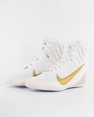 Боксерки Nike белый, золотой