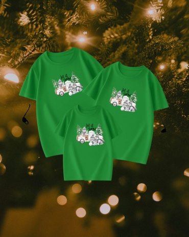 Футболка Новогодние семейные футболки “Merry Christmas”
