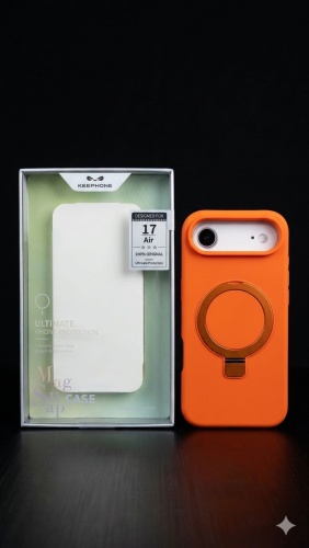 Чехол KeepHone для Apple 17, iPhone Air оранжевый