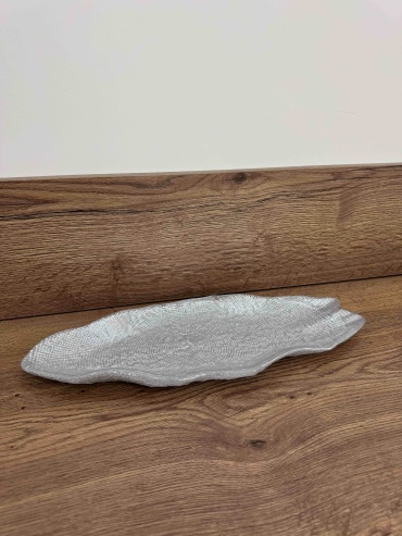 Блюдо Amelihome 40х18 см, стекло, 1 шт