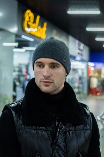 Шапка Shapkoff размер 56, 57, 58, антрацит