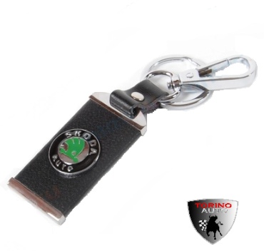 Брелок TORINO AUTO AA0566SKODABR67 TORINO AUTO искусственная кожа, металл 1 шт