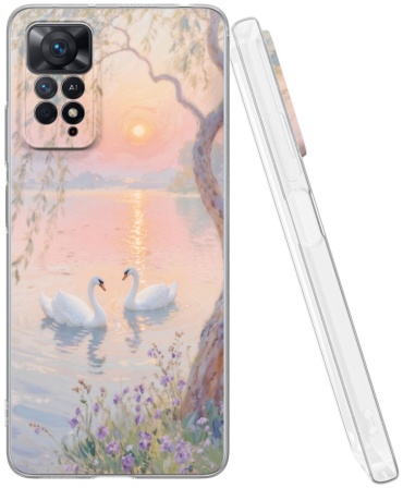 Чехол Mcover для Redmi Redmi Note 11 Pro, Redmi Note 12 Pro рисунок