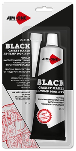 AIM-ONE герметик GM-BK0085 0.85 мл черный