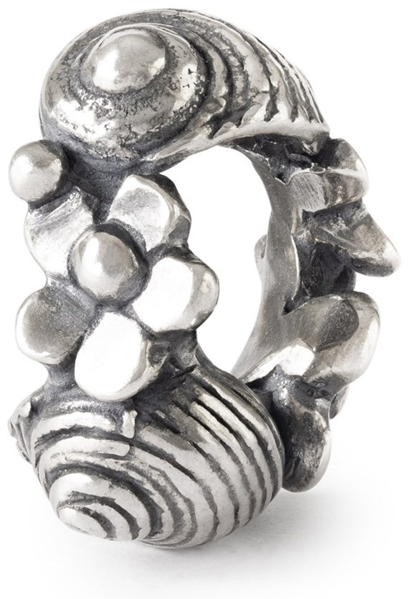 Шарм Trollbeads TAGBE-10288 вес 1.44 г серебро, без вставок